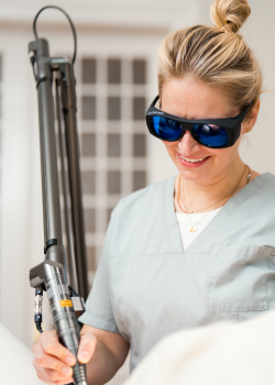Präzision und Innovation für Ihre Haut und Schönheit - moderne Lasermedizin